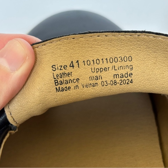 Dansko womens black leather Josephine slip on round toe casual loafers size 41 - Picture 10 of 10